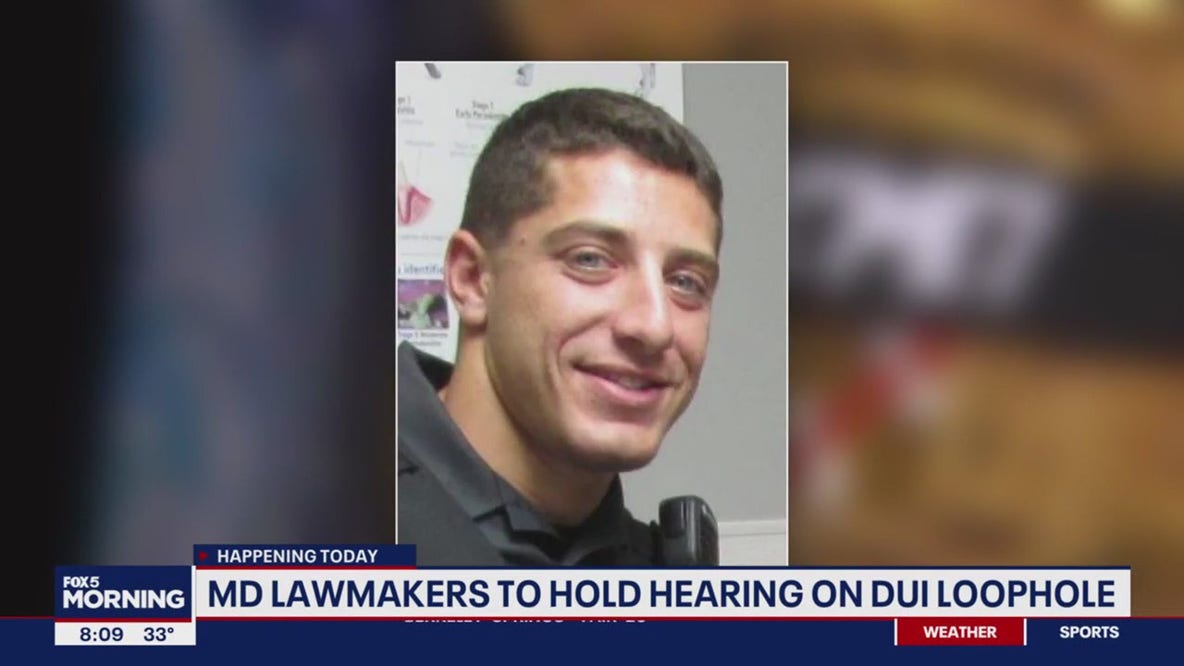 Maryland lawmakers hold hearing to close Noah’s Law drunk driving loophole