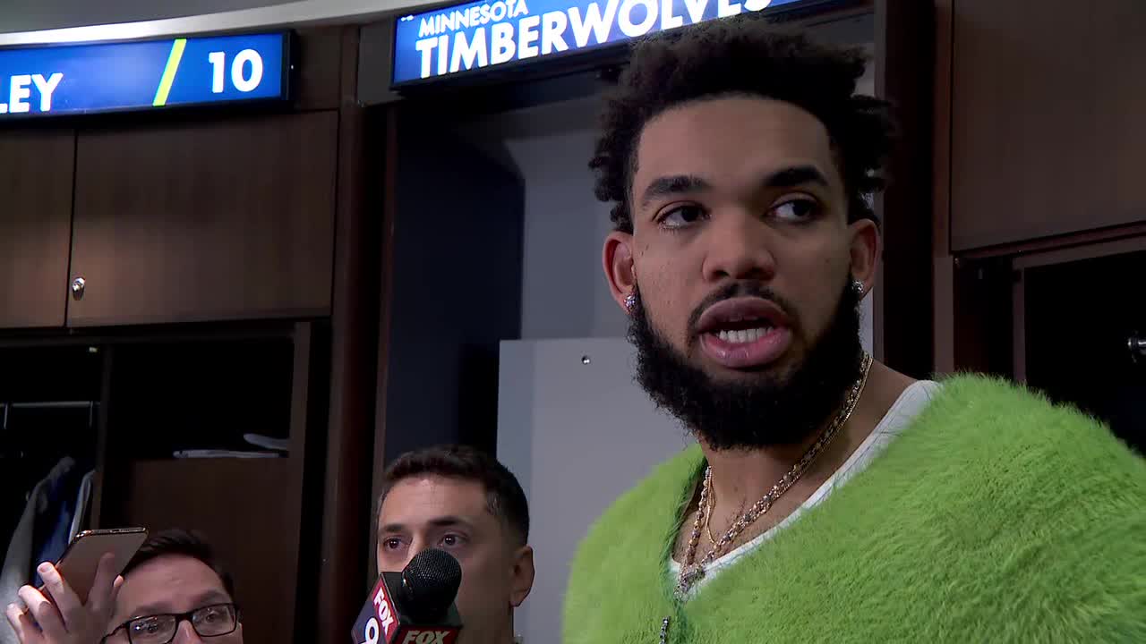 TimberwolvesNuggets Game 4 KAT on loss [RAW] FOX 9 MinneapolisSt. Paul