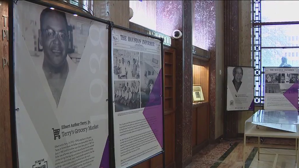 Exhibit at Houston City Hall showcases Black History through newspapers
