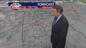 Monday afternoon forecast