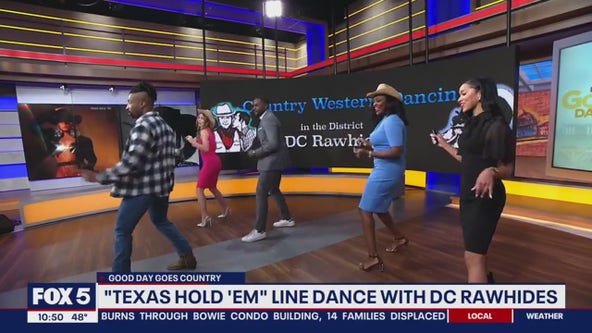 Good Day Goes Country with "Texas Hold 'Em" Line Dance