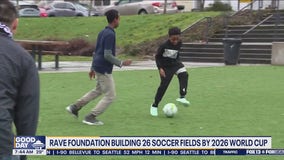 Rave Green Foundation building 26 soccer fields by 2026 FIFA World Cup