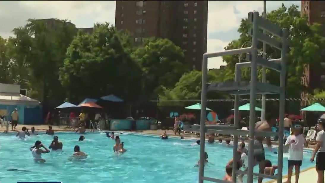 NYC pools opened today