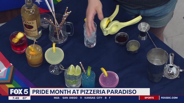 Pizzeria Padadiso crafts special drinks for Pride Month