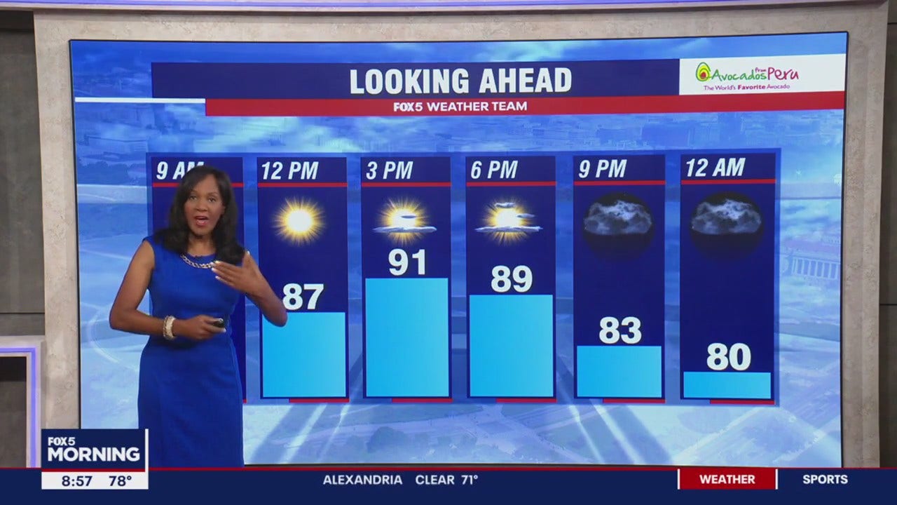 FOX 5 Weather Forecast For Saturday August 12 FOX 5 DC fox-5-weather-forecast-for-saturday-august-12-fox-5-dc