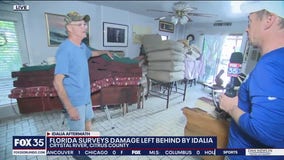 Surveying the damage after Hurricane Idalia