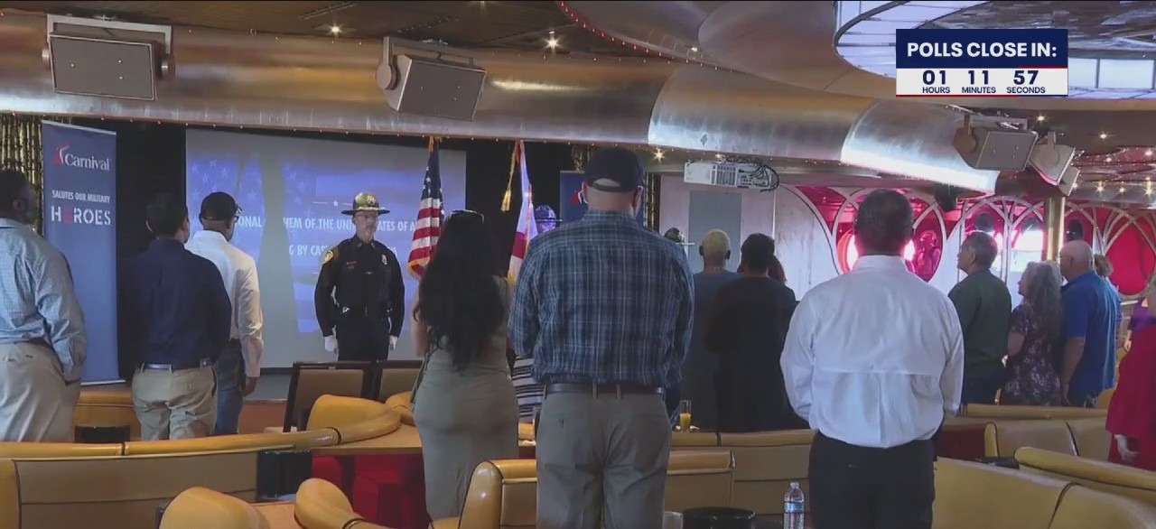 Carnival Cruise lines honors veterans