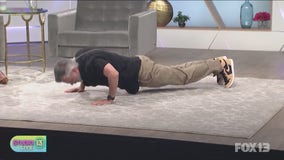 Man sets world record for most push ups in an hour, Bender gives it a try