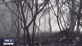 Wildfires rage across North Carolina