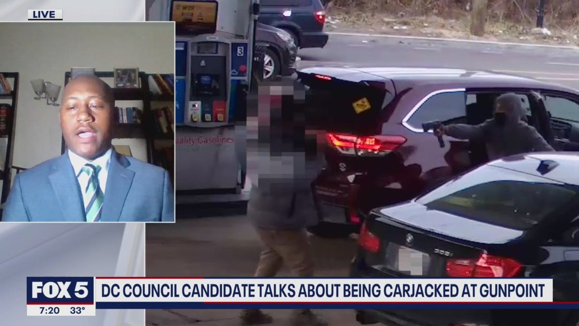 DC Council candidate carjacked in DC speaks with FOX 5