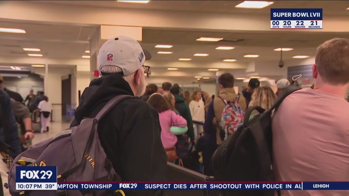 Eagles fans plan last minute trips to Phoenix for Super Bowl LVII