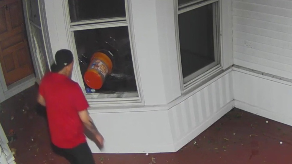Man caught urinating, vandalizing Milwaukee home