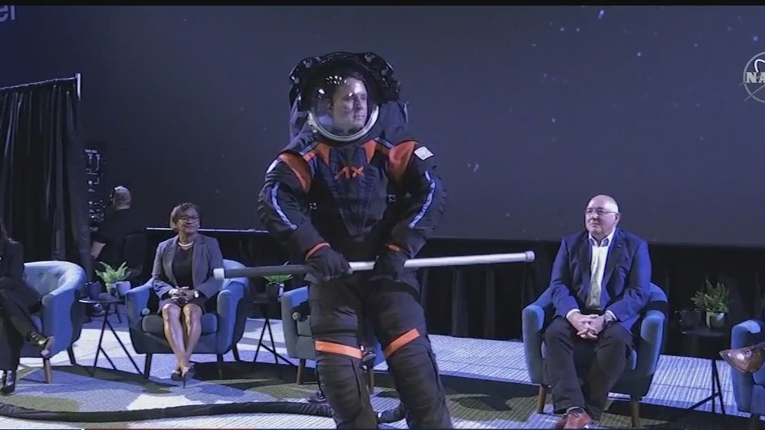 NASA reveals new spacesuits for Artemis III Mission