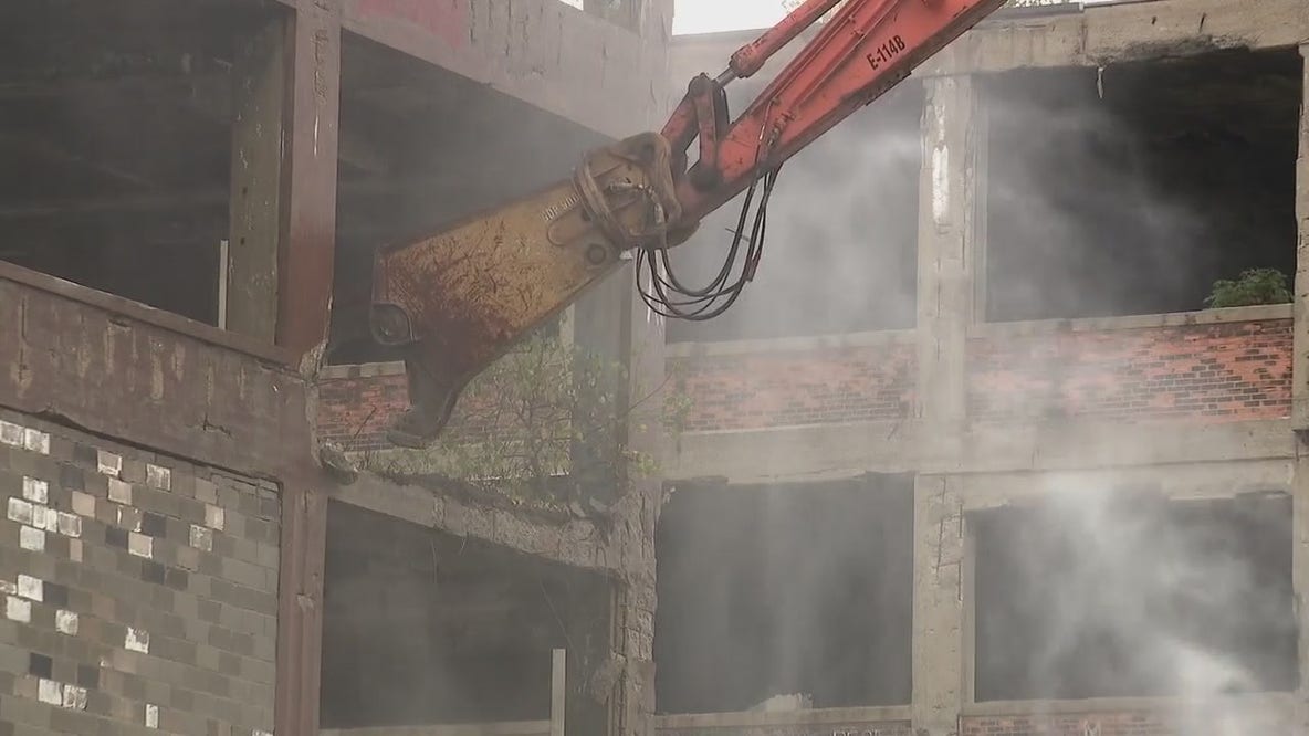 Next phase of Packard Plant demo begins
