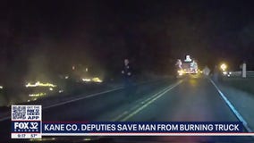 Kane County deputies save man from burning truck in St. Charles