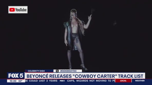 Beyoncé releases "Cowboy Carter" track list