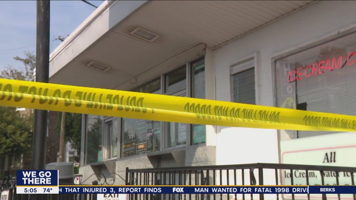 2 suspects sought after Philadelphia ice cream shop robbed at gunpoint
