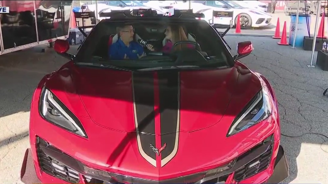 Chevrolet gives Fox 2 special look at the official pace car for the Detroit Grand Prix