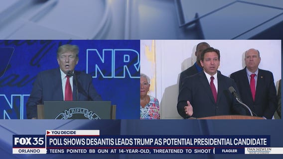 DeSantis edges Trump in New Hampshire poll