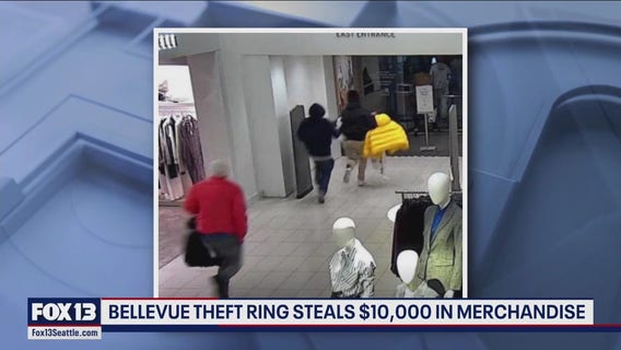 Bellevue Police: 5 arrested in connection with stealing $17,000 in designer purses, clothes