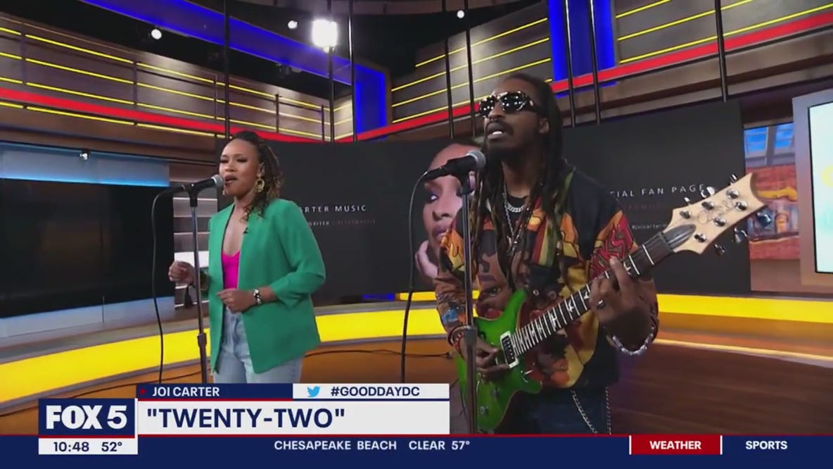 Joi Carter performs live on Good Day DC