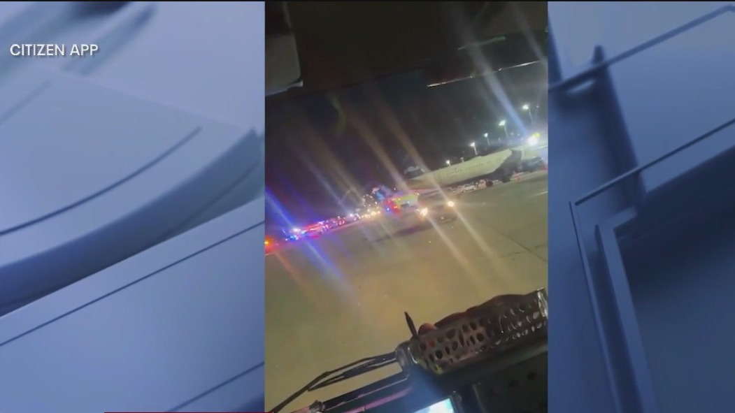 Plane fire at JFK Airport injures 7