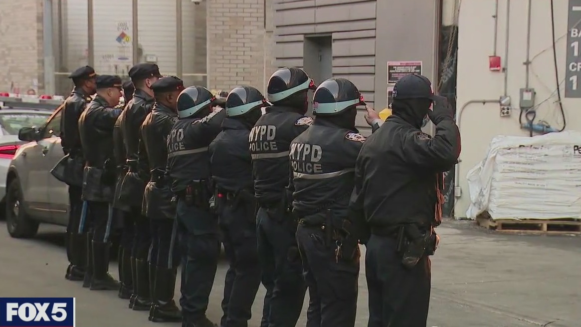 NYPD Officer Wilbert Mora honored