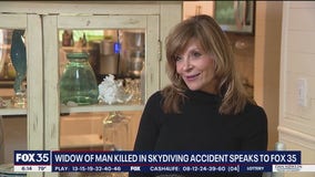 Wife speaks out after skydiver husband dies