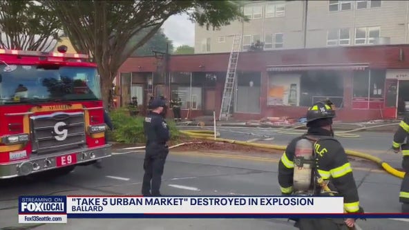 Explosion destroys Ballard cafe
