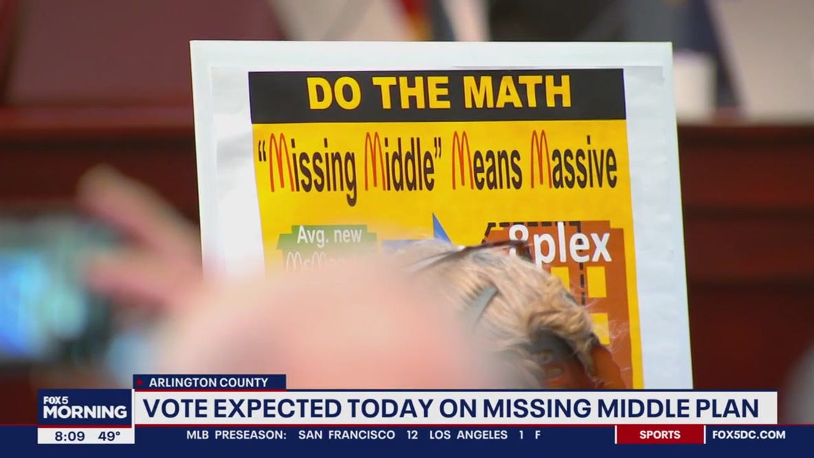Arlington County leaders expected to vote on 'Missing Middle' proposal