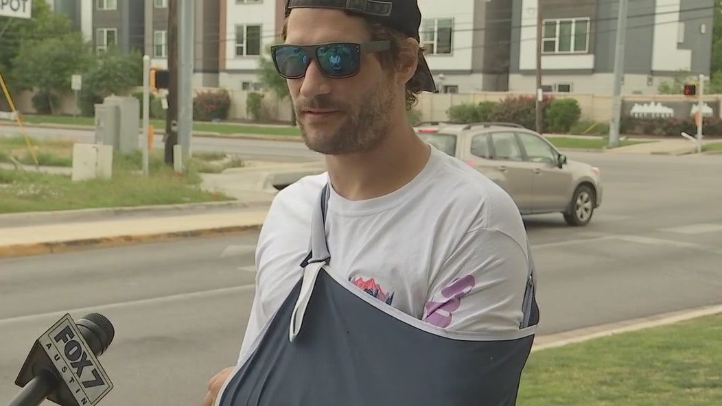Man attacked with machete while walking dog in Austin speaks out