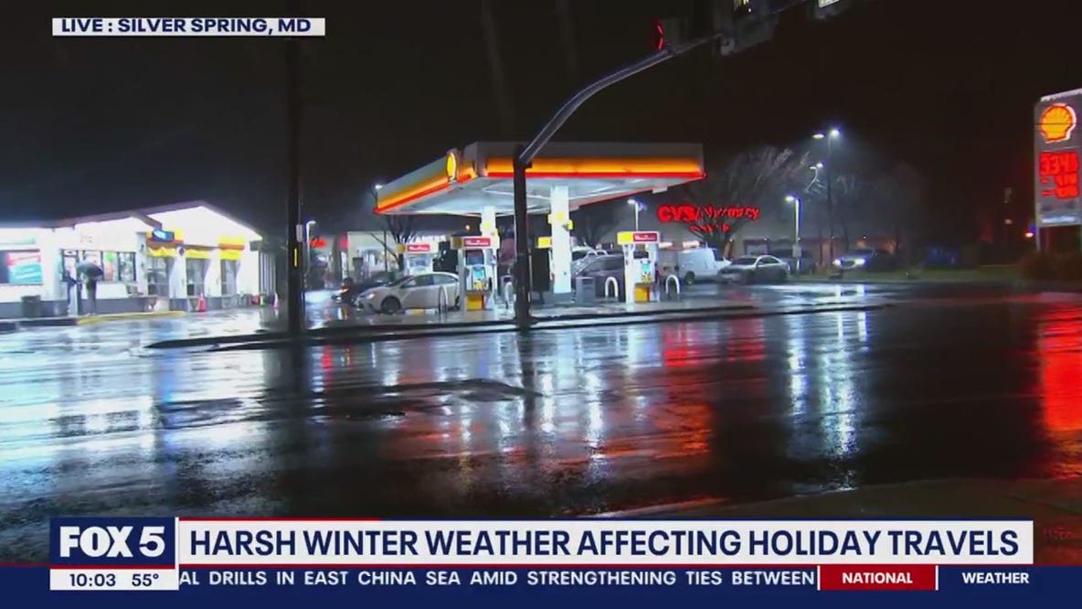 Harsh winter weather affecting holiday travels