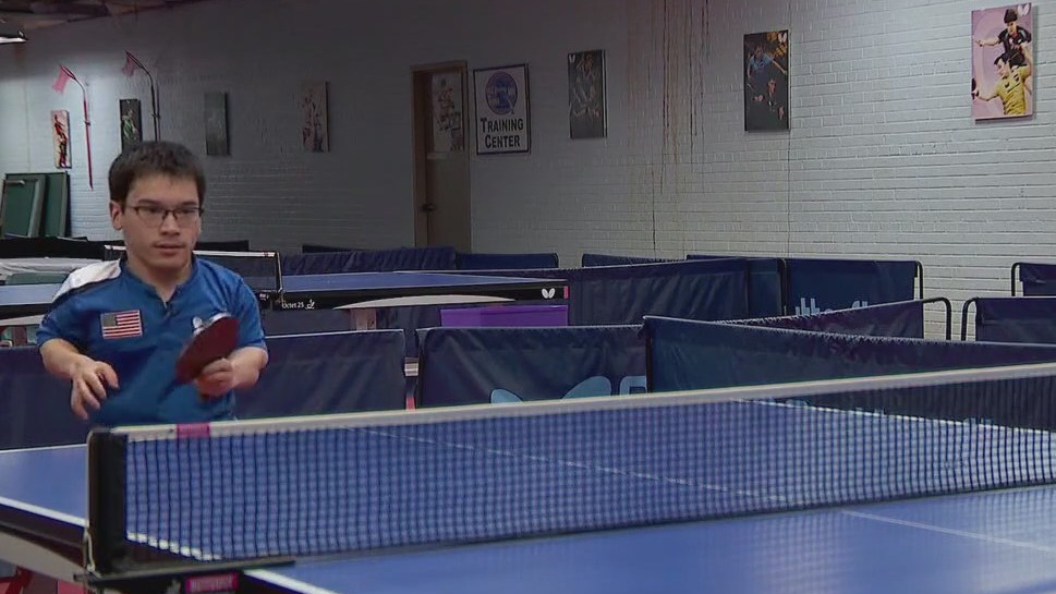 MN Paralympic table tennis player has secret weapon