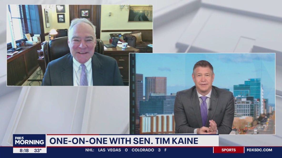 Senator Tim Kaine discusses averting government shutdown