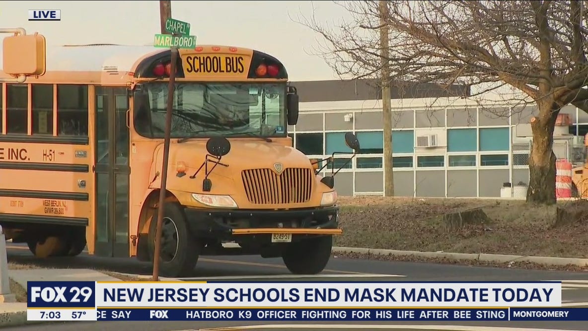 Mask mandates for New Jersey schools, daycares ends