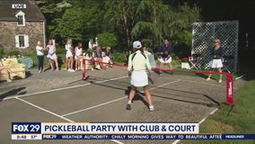 Pickleball party and fashion with Club & Court in Delaware County