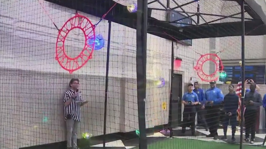 NYPD teaching tech through first-eve drone soccer program