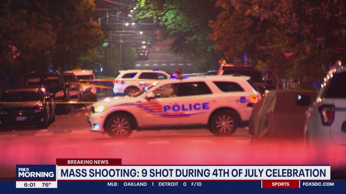 9 shot during Fourth of July celebration in DC