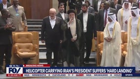 Iran's President helicopter suffers 'hard landing'