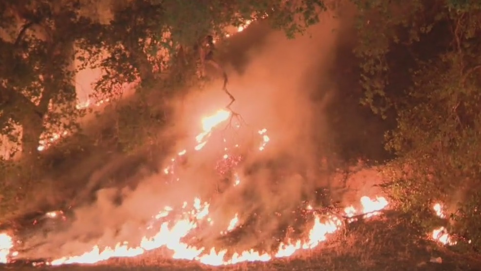 Quail Fire near Castaic at 40% containment