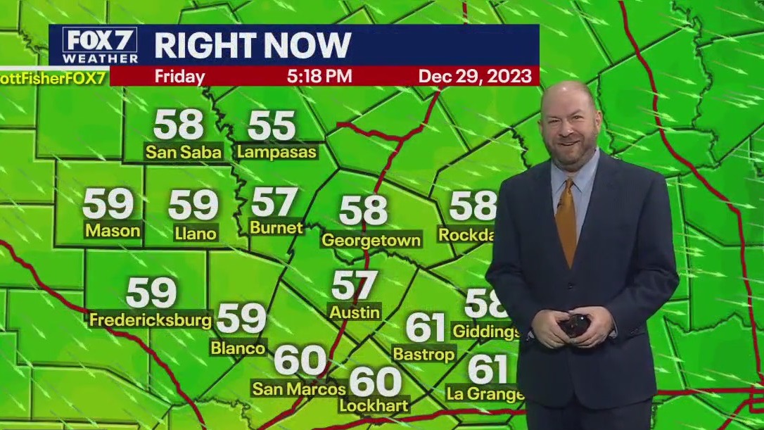 Austin weather Rain chances in the new year FOX 7 Austin