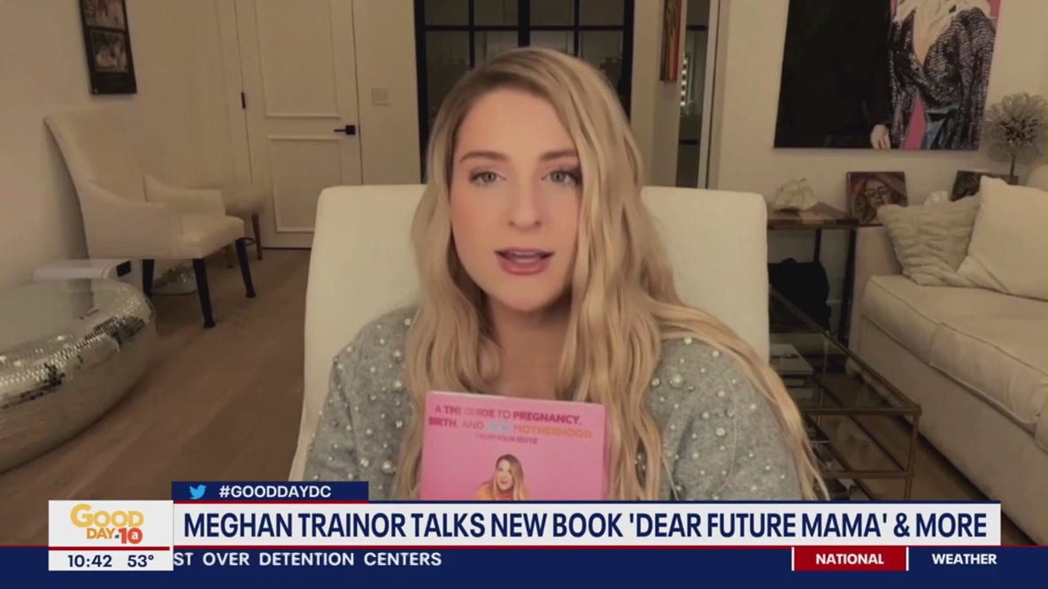Meghan Trainor talks new book "Dear Future Mama"