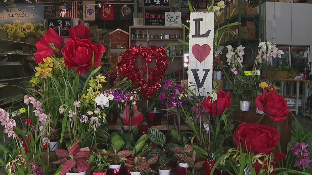 Flowers are expected to be more expensive this Valentine's Day