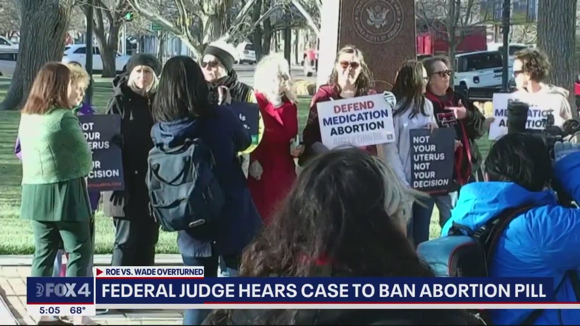 Abortion pill challenge goes before judge in Texas