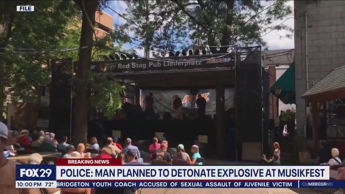 Police: Man arrested for threatening to detonate explosive device at Musikfest