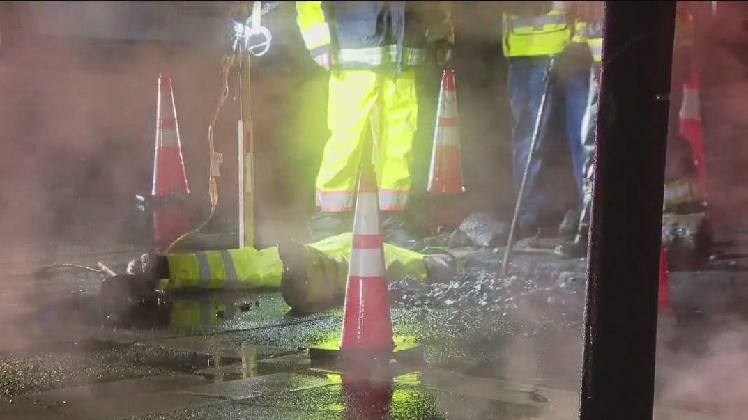 Motorcyclist feels lucky to be alive after hitting San Francisco sinkhole