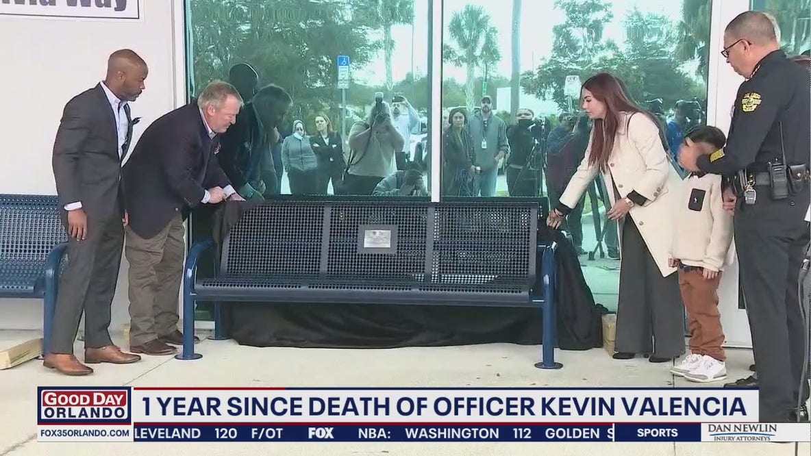 1 year since death of Orlando Officer Kevin Valencia