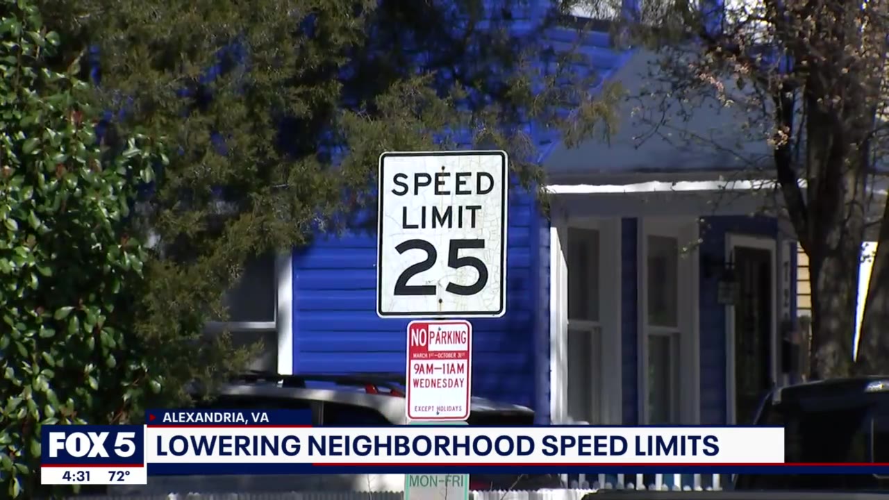 Alexandria studying whether to lower speed limits