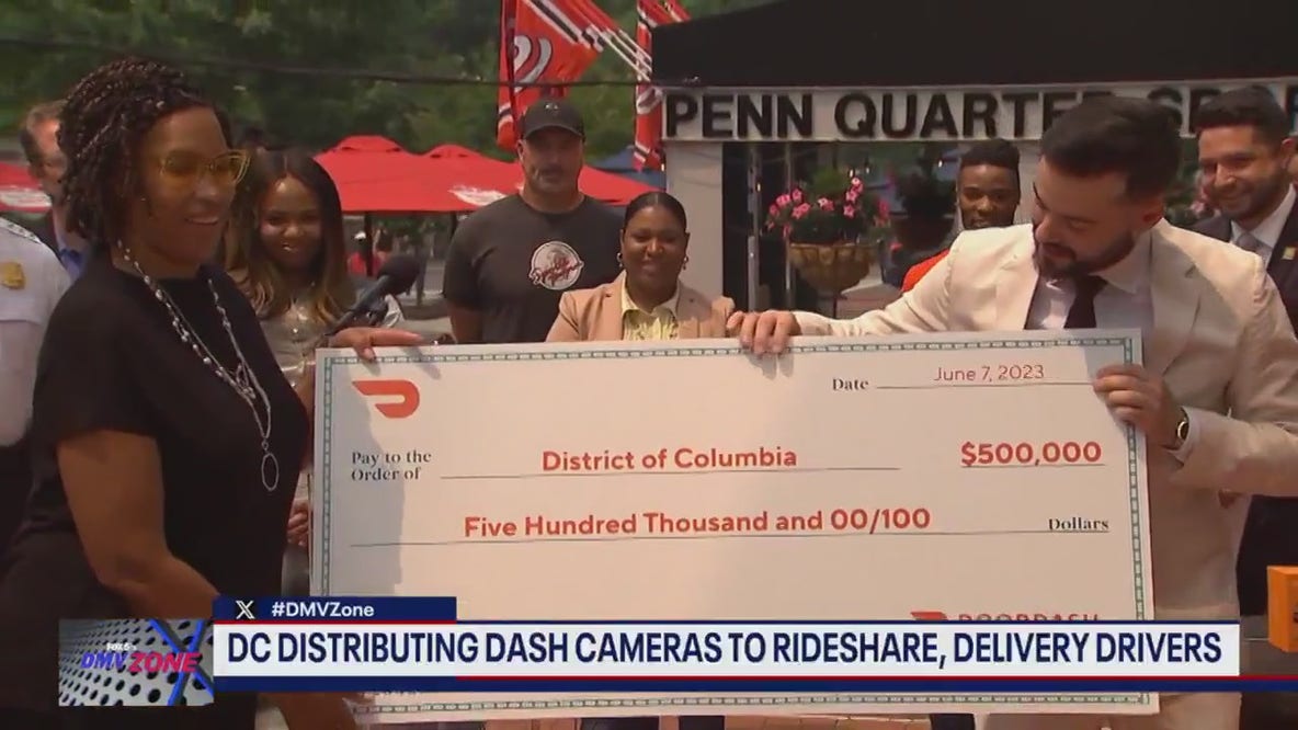 DC is giving dash cams to delivery drivers