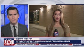 Audrii Cunningham's body found in Texas river